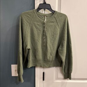 Free People Porta Cashmere Henley